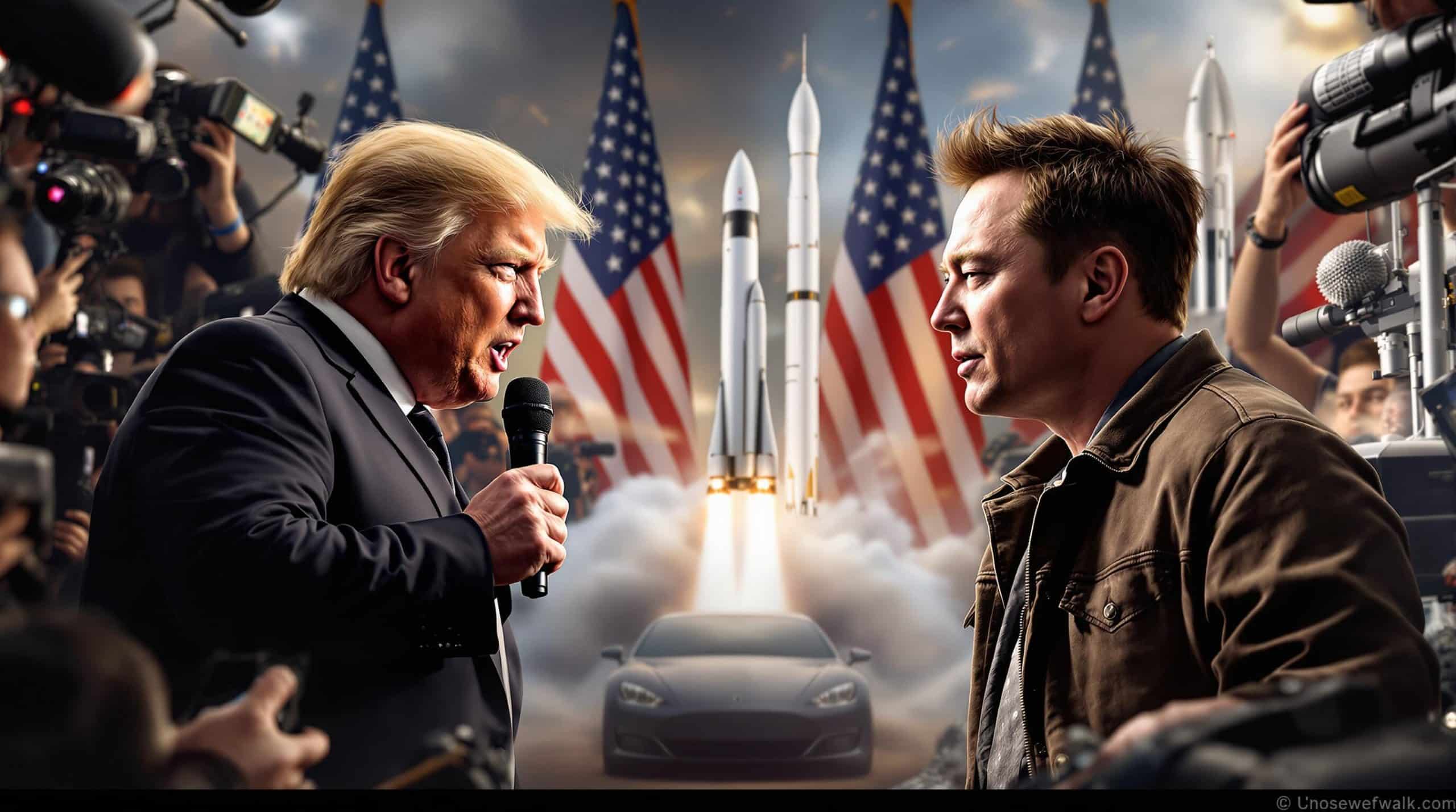 Dans un nouvel affrontement médiatique, Donald Trump critique vivement Elon Musk, s'attaquant à ses opérations commerciales aux États-Unis. Découvrez les détails de cette confrontation explosive et les implications pour l'avenir des deux titans de l'industrie.
