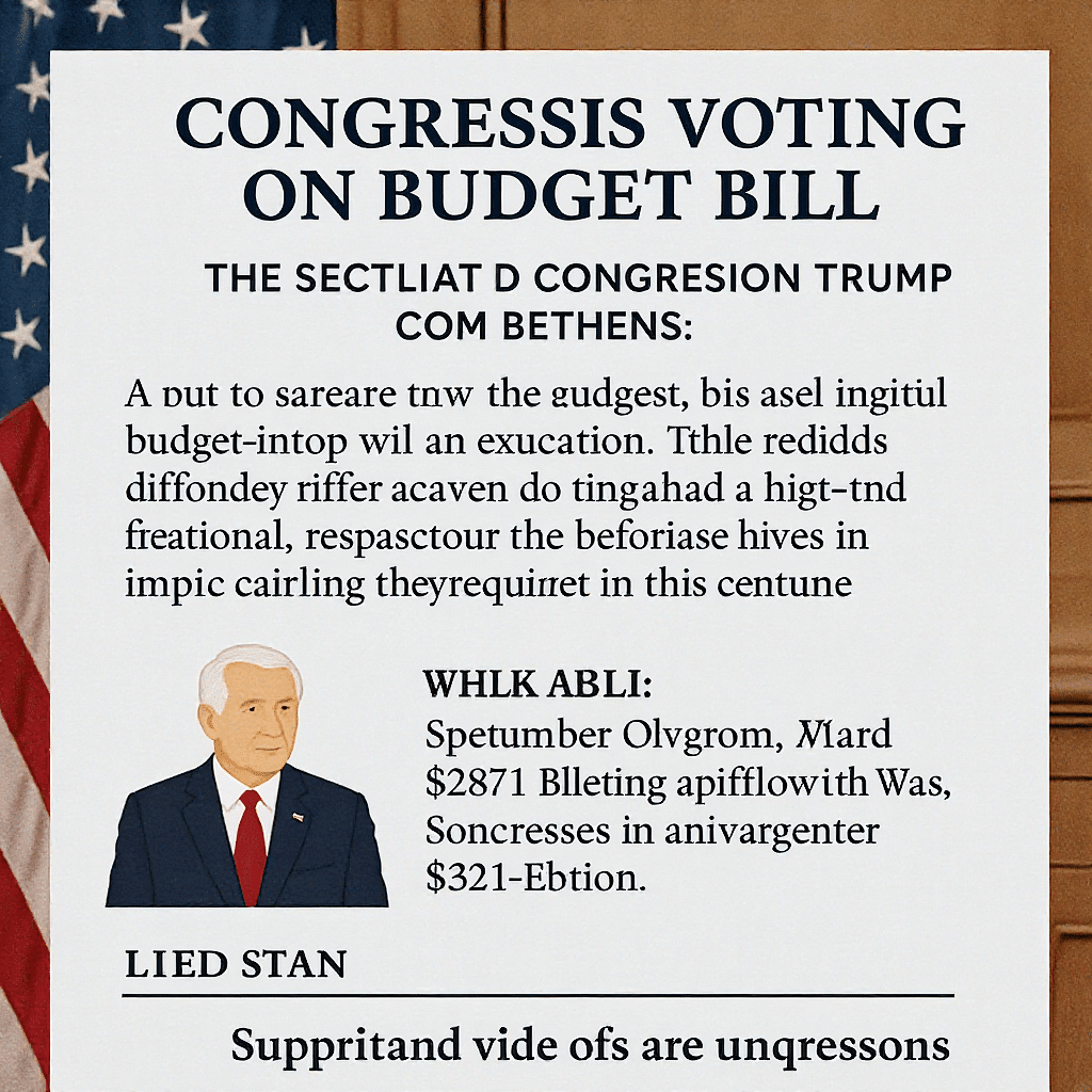découvrez les détails du grand projet de loi budgétaire de trump qui a enfin reçu l'approbation. analyse des implications économiques et politiques, ainsi que les réactions des différents acteurs impliqués.