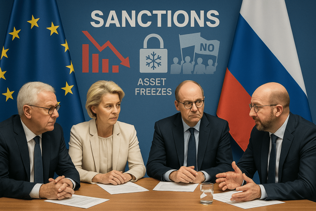 découvrez comment l'union européenne renforce ses sanctions contre la russie, une réponse aux récents événements géopolitiques. analyse des impacts économiques et politiques de ces mesures sur les relations internationales.