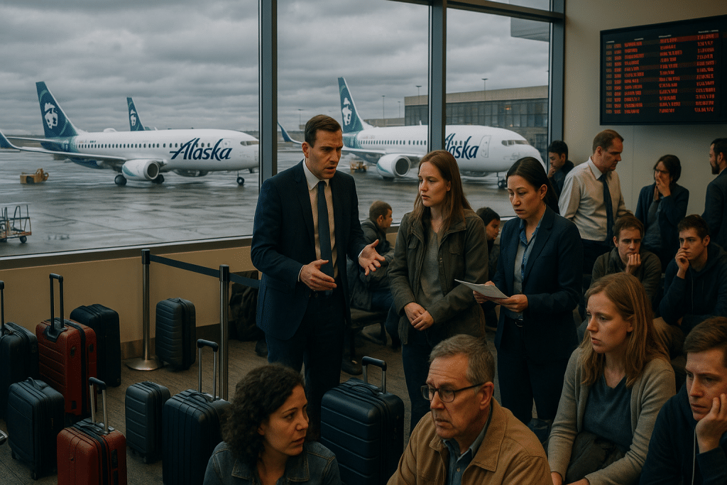 découvrez comment une défaillance technique majeure a suspendu les opérations d'alaska airlines, causant des désagréments pour des milliers de passagers. informez-vous sur les impacts et les mesures prises par la compagnie aérienne.
