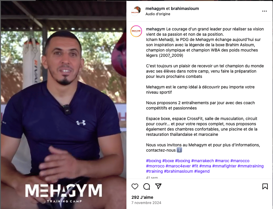 Brahim Asloum fortune et Mehagym