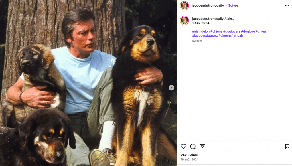 Jacques Dutronc fortune et chiens