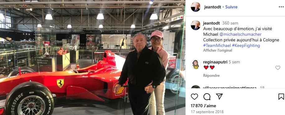 Jean Todt fortune 2018 à Cologne