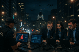 découvrez comment l'état anticipe et se prépare à une cyberattaque de grande ampleur, un scénario catastrophe comparable au 11-septembre, à travers des stratégies de cybersécurité renforcées et des plans de réponse d'urgence.
