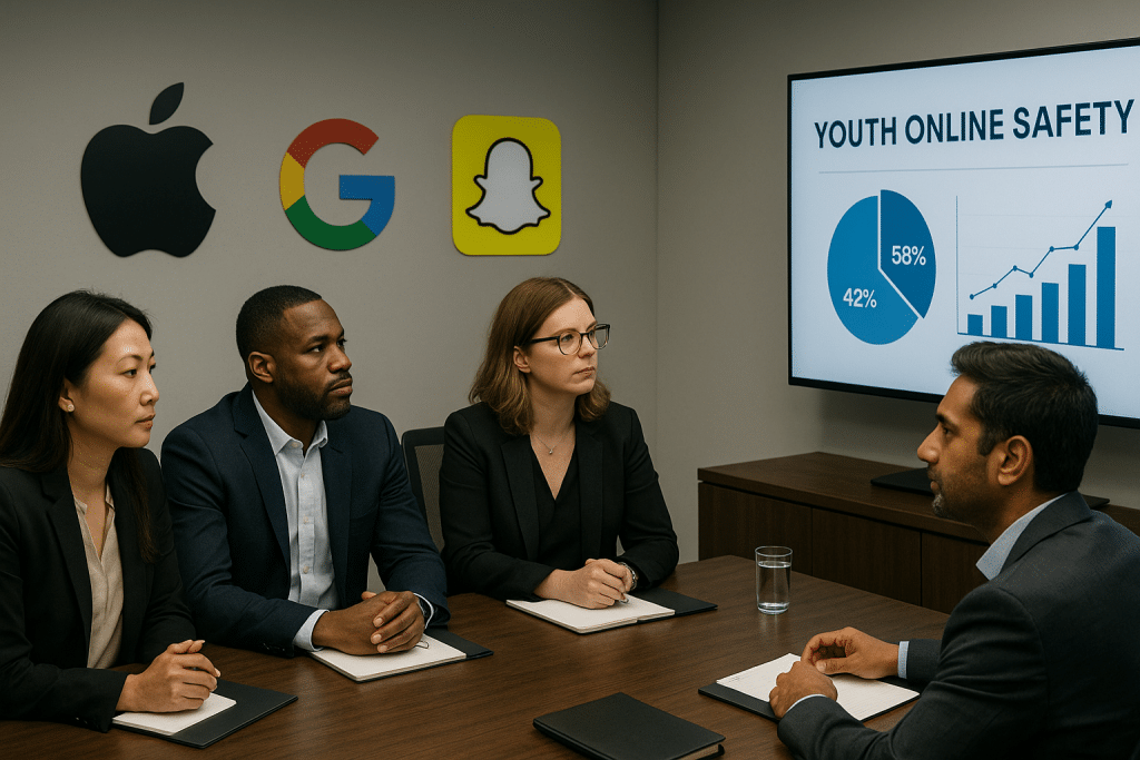 découvrez comment l'union européenne renforce la protection des jeunes en enquêtant sur les pratiques d'apple, google, snapchat et youtube. un point sur les mesures envisagées pour garantir leur sécurité en ligne.