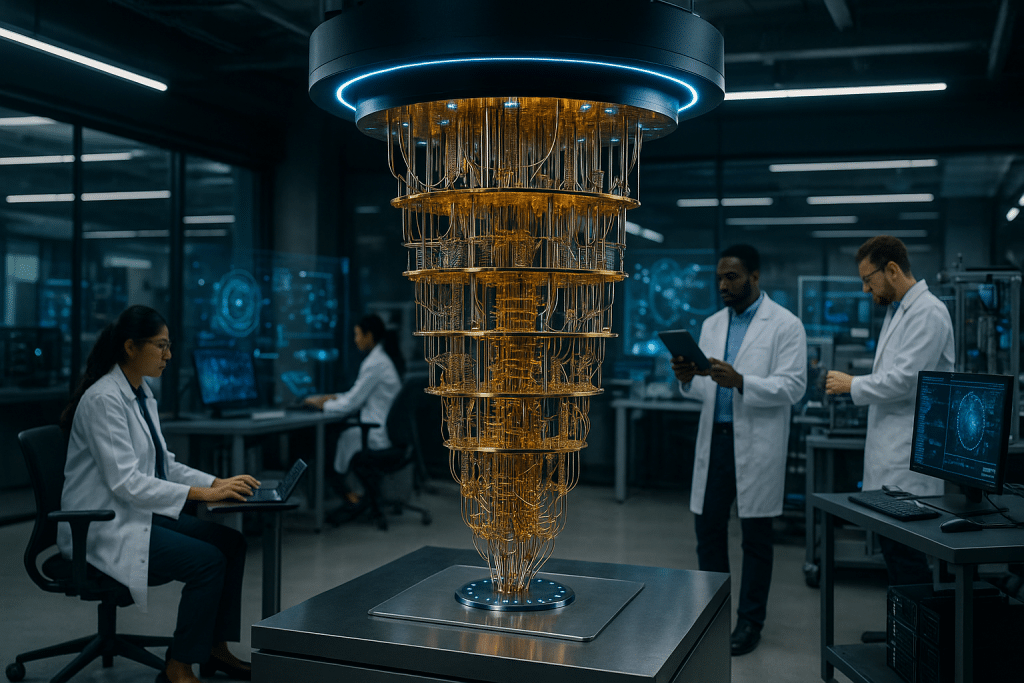 découvrez comment l'ordinateur quantique le plus puissant du monde pourrait transformer les technologies de demain, en ouvrant la voie à des applications révolutionnaires dans tous les domaines, de la cybersécurité à l’intelligence artificielle.