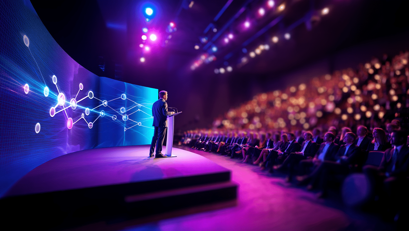 Conférence sur l'intelligence artificielle lors de VivaTech 2026