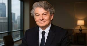 Portrait de Thierry Breton, fortune et patrimoine du commissaire européen