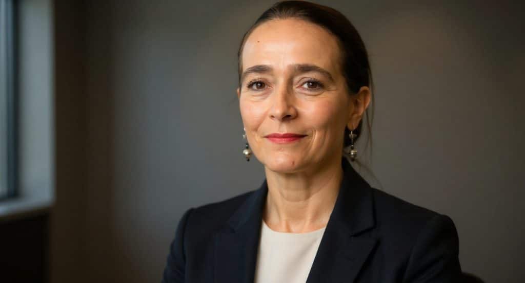 Fortune de Delphine Ernotte, présidente de France Télévisions, en portrait corporate