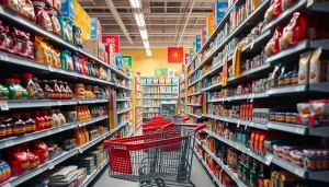 Rayon d’un magasin de discount, illustration du redressement judiciaire de GiFi