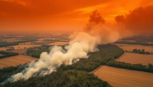Incendies en Gironde et Landes, août 2026