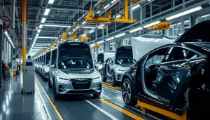 Usine automobile Stellantis